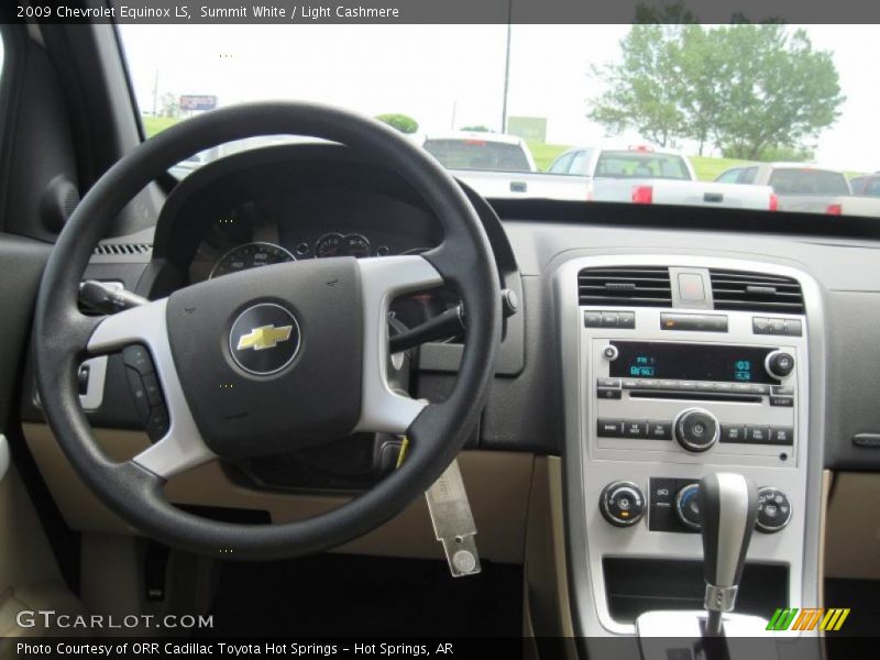 Summit White / Light Cashmere 2009 Chevrolet Equinox LS
