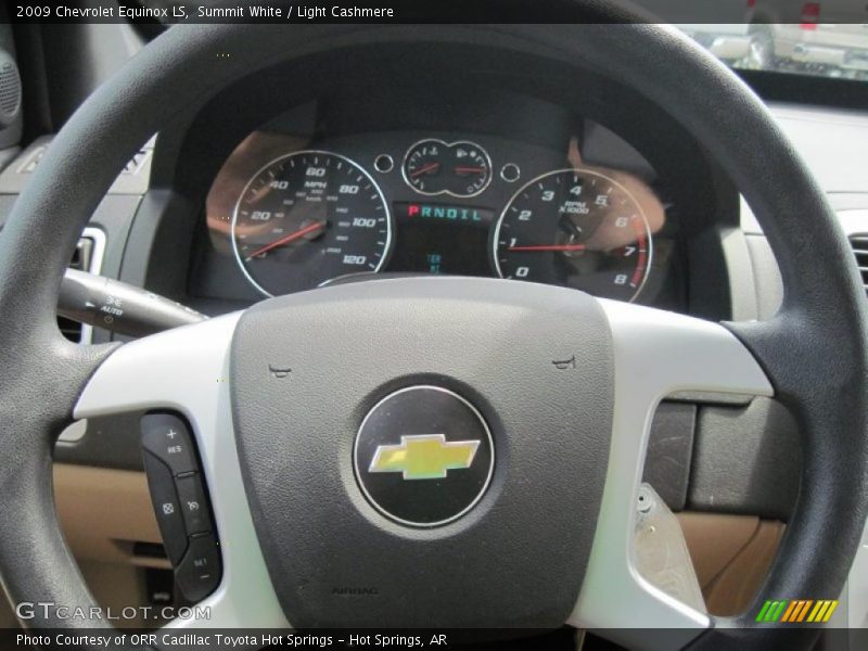 Summit White / Light Cashmere 2009 Chevrolet Equinox LS