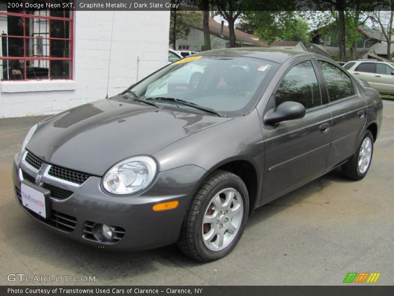 Graphite Metallic / Dark Slate Gray 2004 Dodge Neon SXT