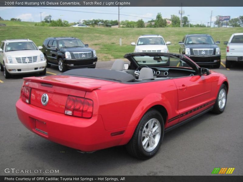  2008 Mustang V6 Deluxe Convertible Torch Red