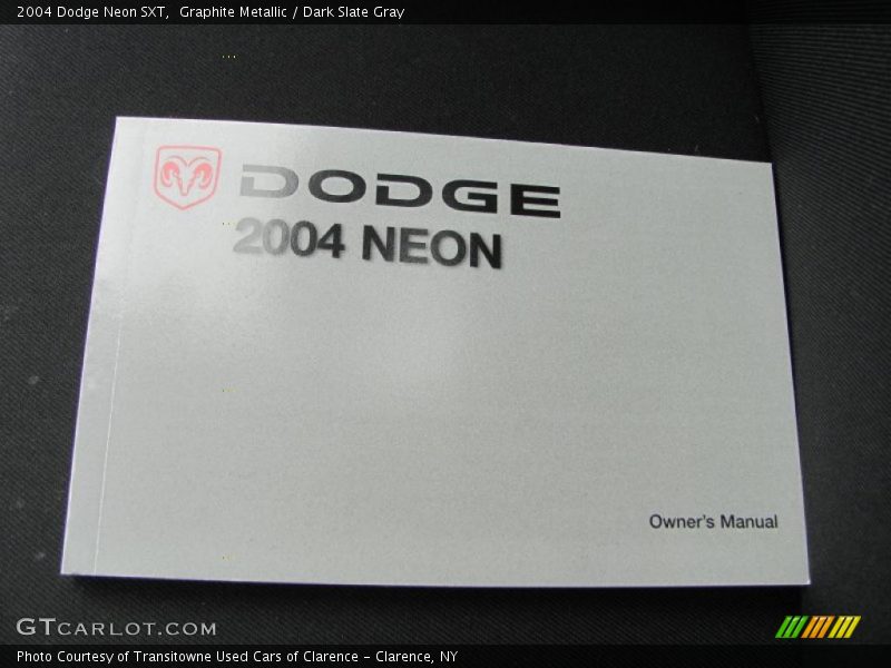 Graphite Metallic / Dark Slate Gray 2004 Dodge Neon SXT