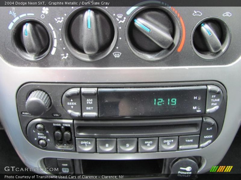 Graphite Metallic / Dark Slate Gray 2004 Dodge Neon SXT