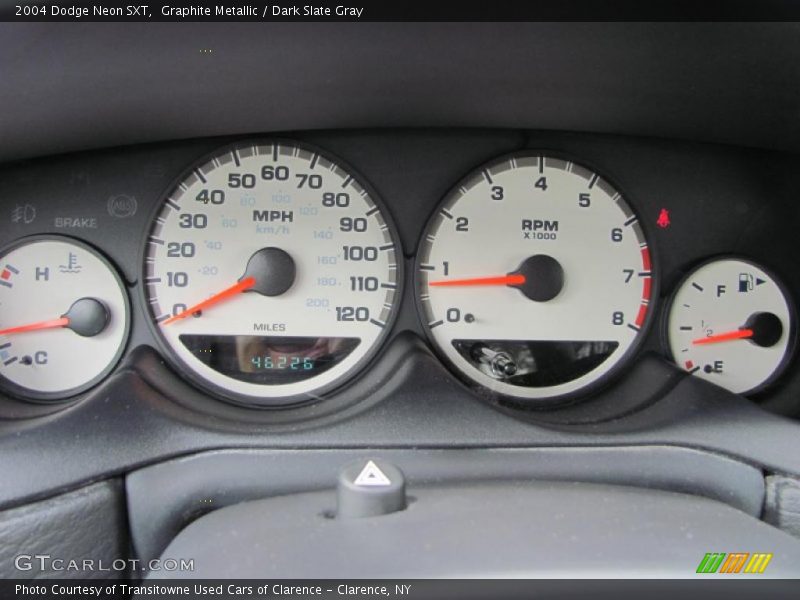 Graphite Metallic / Dark Slate Gray 2004 Dodge Neon SXT