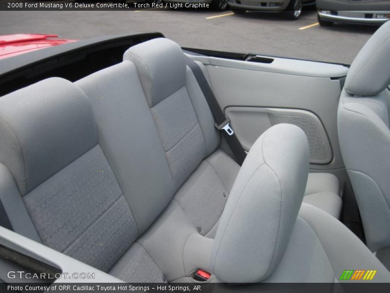 Torch Red / Light Graphite 2008 Ford Mustang V6 Deluxe Convertible
