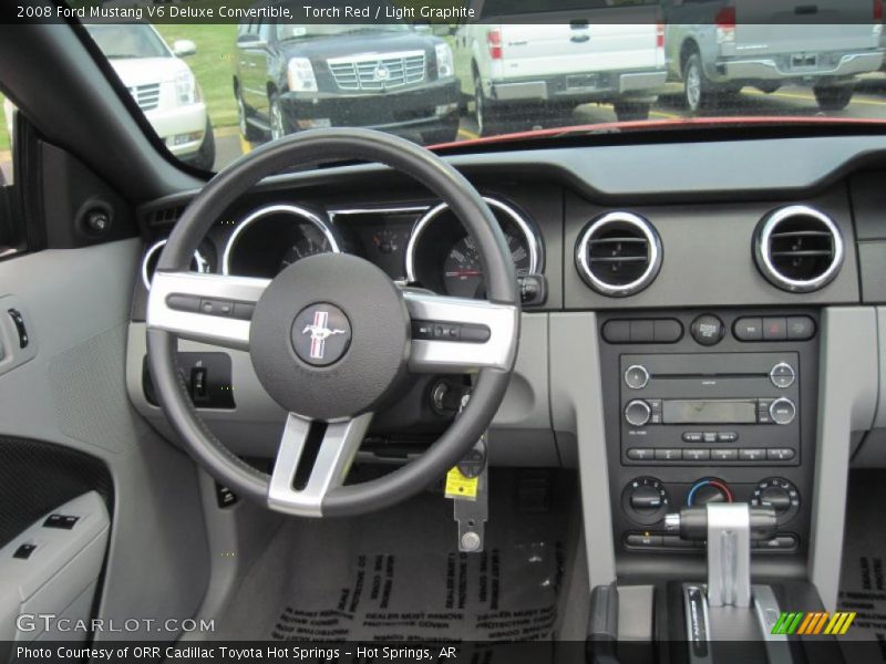 Dashboard of 2008 Mustang V6 Deluxe Convertible