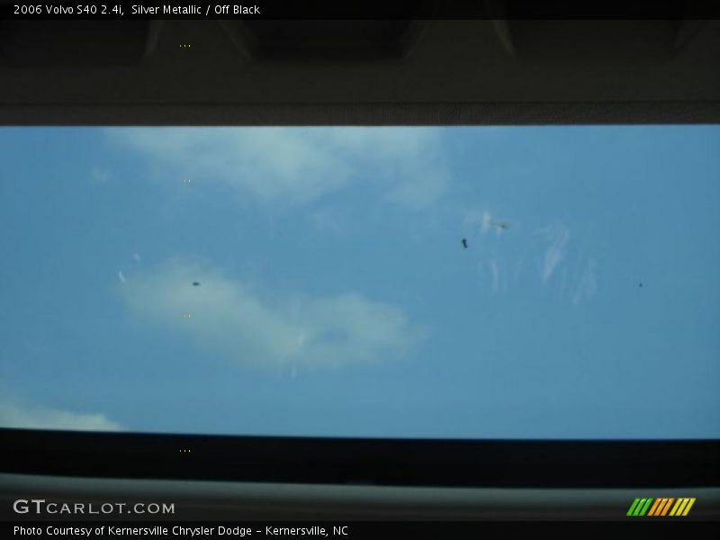 Silver Metallic / Off Black 2006 Volvo S40 2.4i