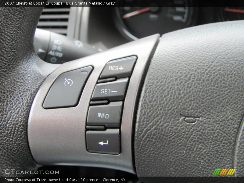 Blue Granite Metallic / Gray 2007 Chevrolet Cobalt LT Coupe