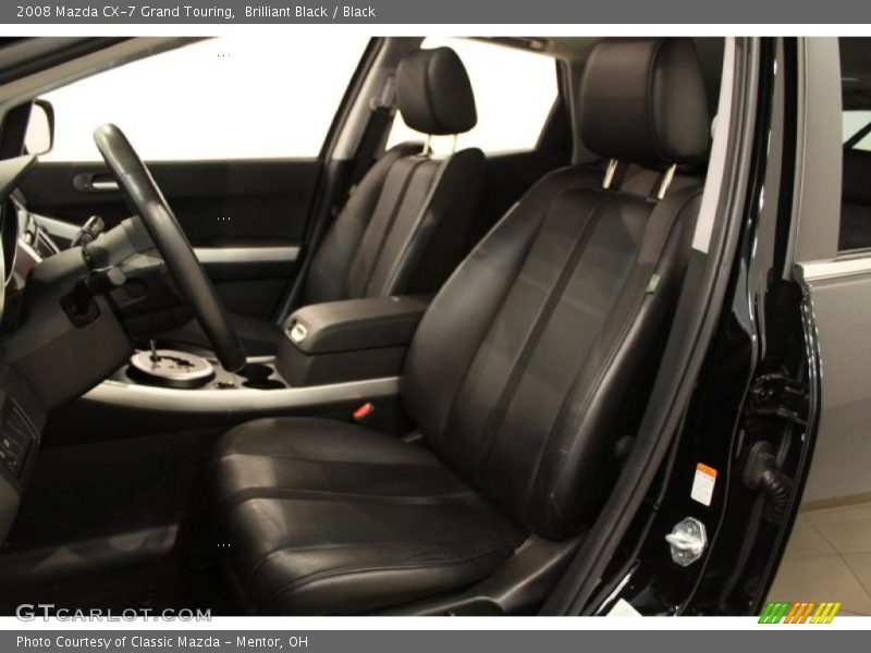 Brilliant Black / Black 2008 Mazda CX-7 Grand Touring