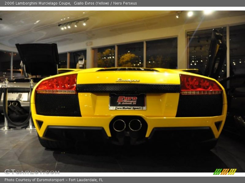 Giallo Evros (Yellow) / Nero Perseus 2006 Lamborghini Murcielago Coupe