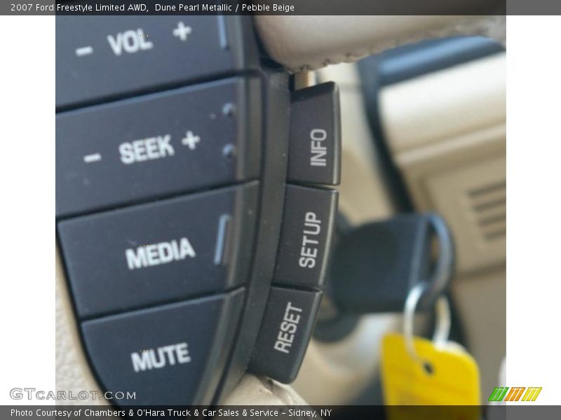 Dune Pearl Metallic / Pebble Beige 2007 Ford Freestyle Limited AWD