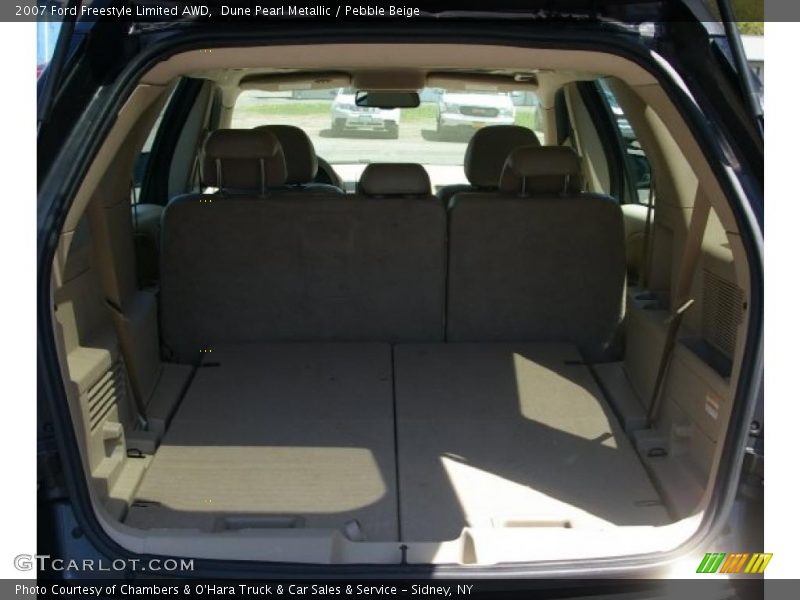 Dune Pearl Metallic / Pebble Beige 2007 Ford Freestyle Limited AWD
