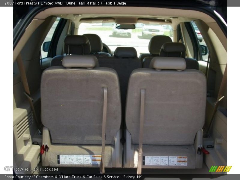 Dune Pearl Metallic / Pebble Beige 2007 Ford Freestyle Limited AWD