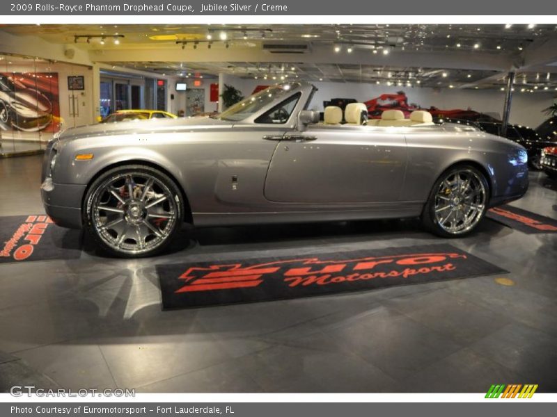 Jubilee Silver / Creme 2009 Rolls-Royce Phantom Drophead Coupe