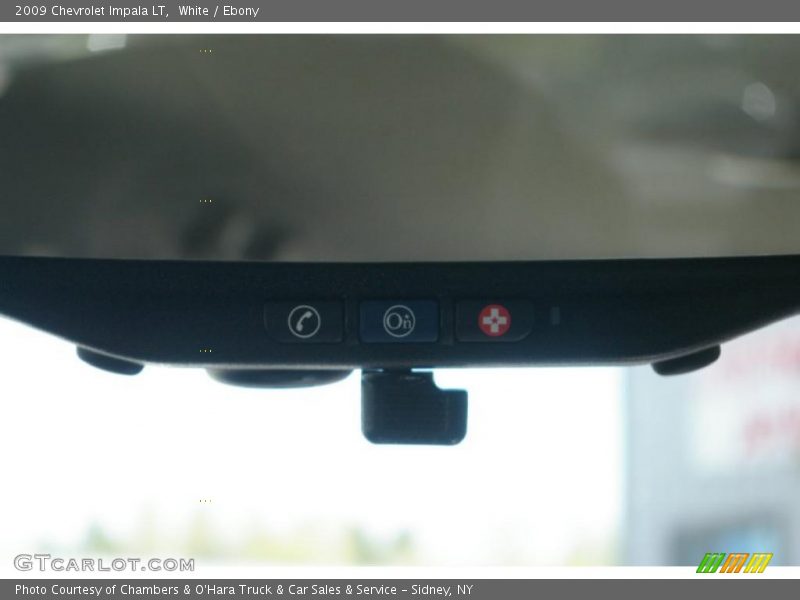White / Ebony 2009 Chevrolet Impala LT