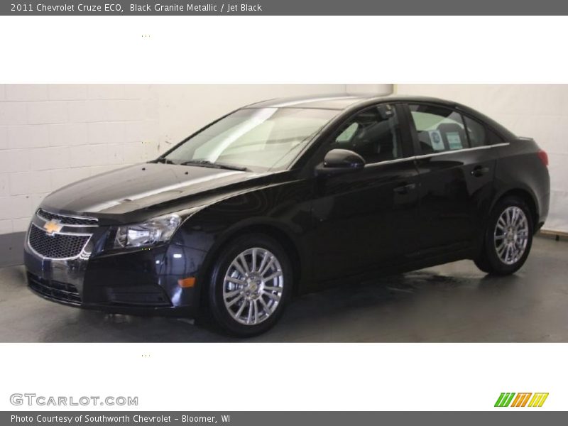 Black Granite Metallic / Jet Black 2011 Chevrolet Cruze ECO