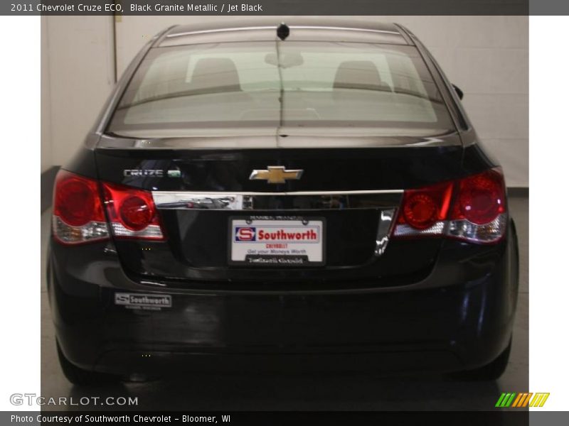 Black Granite Metallic / Jet Black 2011 Chevrolet Cruze ECO