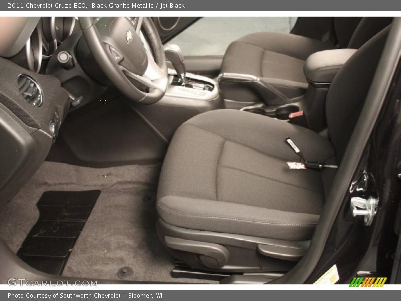 Black Granite Metallic / Jet Black 2011 Chevrolet Cruze ECO