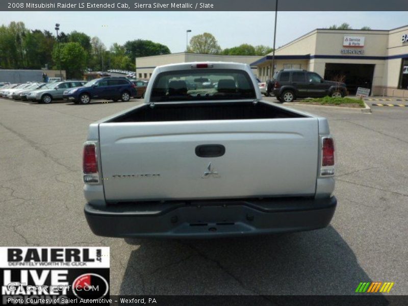 Sierra Silver Metallic / Slate 2008 Mitsubishi Raider LS Extended Cab