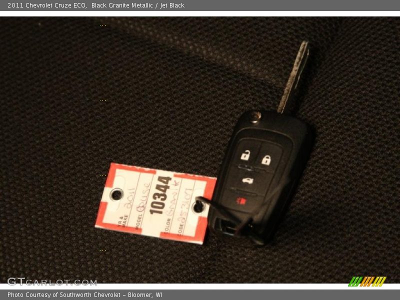 Black Granite Metallic / Jet Black 2011 Chevrolet Cruze ECO