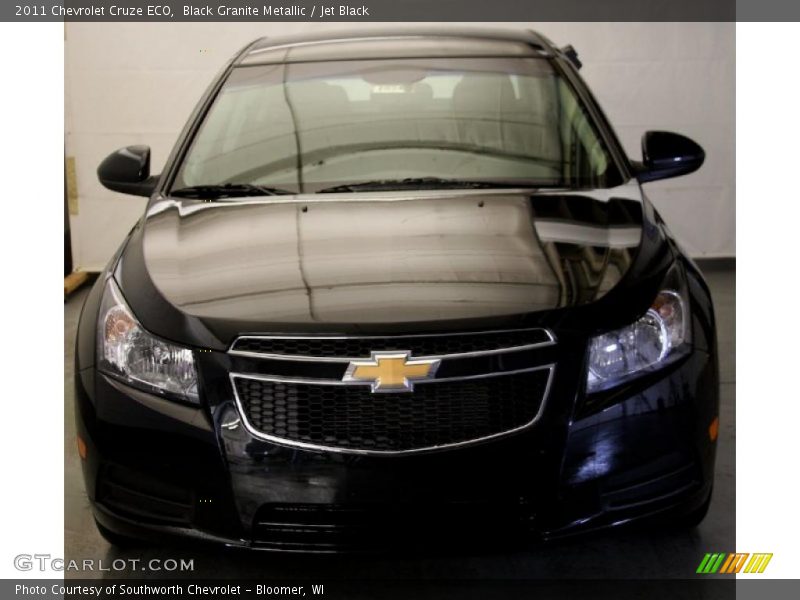 Black Granite Metallic / Jet Black 2011 Chevrolet Cruze ECO