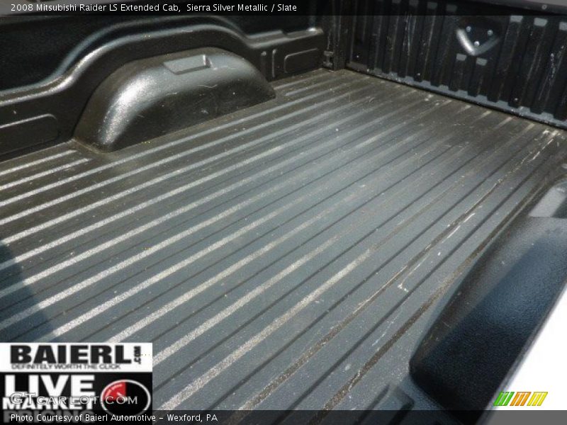 Sierra Silver Metallic / Slate 2008 Mitsubishi Raider LS Extended Cab