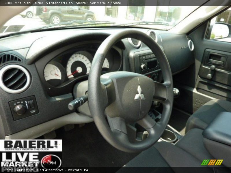 Sierra Silver Metallic / Slate 2008 Mitsubishi Raider LS Extended Cab