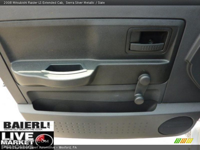 Sierra Silver Metallic / Slate 2008 Mitsubishi Raider LS Extended Cab
