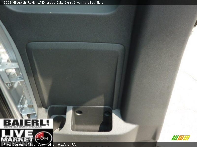 Sierra Silver Metallic / Slate 2008 Mitsubishi Raider LS Extended Cab