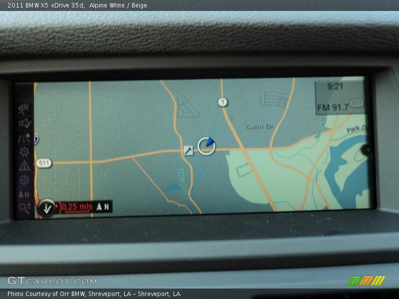 Navigation of 2011 X5 xDrive 35d