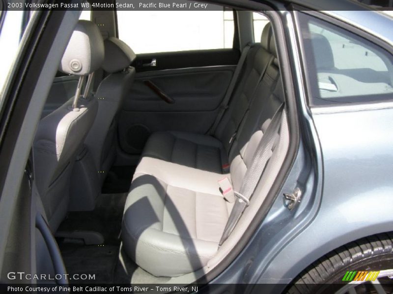 Pacific Blue Pearl / Grey 2003 Volkswagen Passat W8 4Motion Sedan