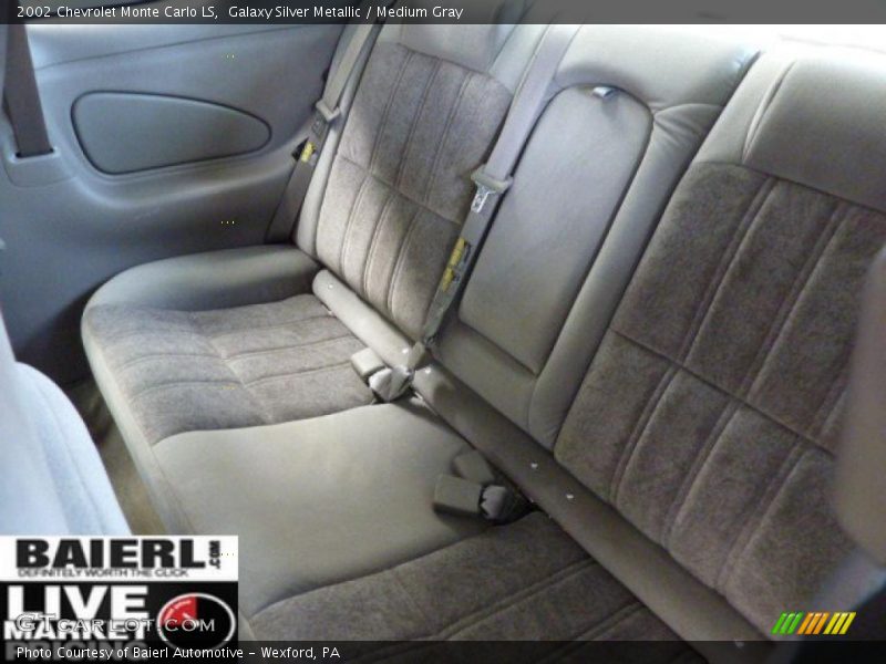 Galaxy Silver Metallic / Medium Gray 2002 Chevrolet Monte Carlo LS