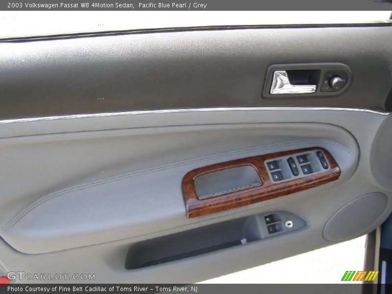 Pacific Blue Pearl / Grey 2003 Volkswagen Passat W8 4Motion Sedan
