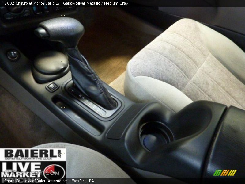 Galaxy Silver Metallic / Medium Gray 2002 Chevrolet Monte Carlo LS