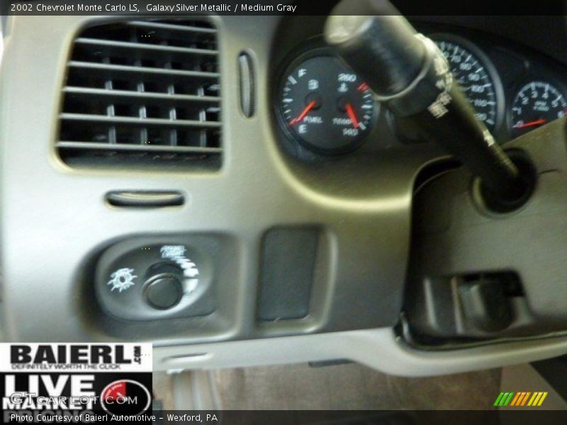 Galaxy Silver Metallic / Medium Gray 2002 Chevrolet Monte Carlo LS