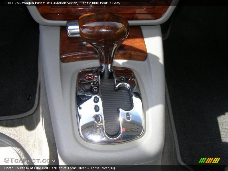 Pacific Blue Pearl / Grey 2003 Volkswagen Passat W8 4Motion Sedan
