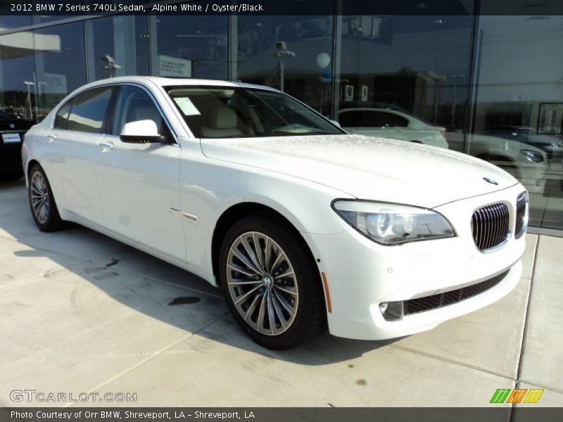  2012 7 Series 740Li Sedan Alpine White