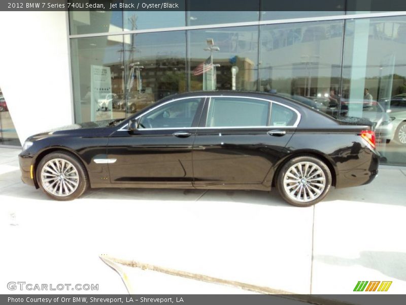  2012 7 Series 740Li Sedan Jet Black
