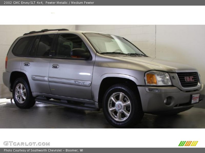 Pewter Metallic / Medium Pewter 2002 GMC Envoy SLT 4x4