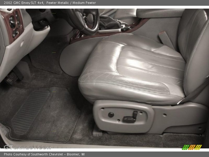 Pewter Metallic / Medium Pewter 2002 GMC Envoy SLT 4x4