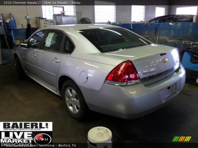 Silver Ice Metallic / Ebony 2010 Chevrolet Impala LT