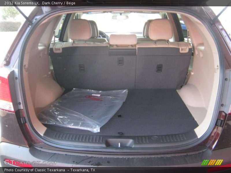Dark Cherry / Beige 2012 Kia Sorento LX