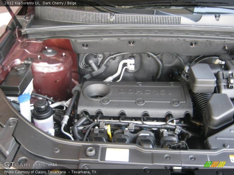 Dark Cherry / Beige 2012 Kia Sorento LX