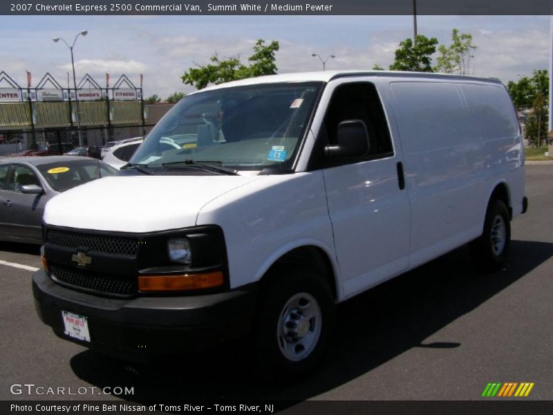 Summit White / Medium Pewter 2007 Chevrolet Express 2500 Commercial Van
