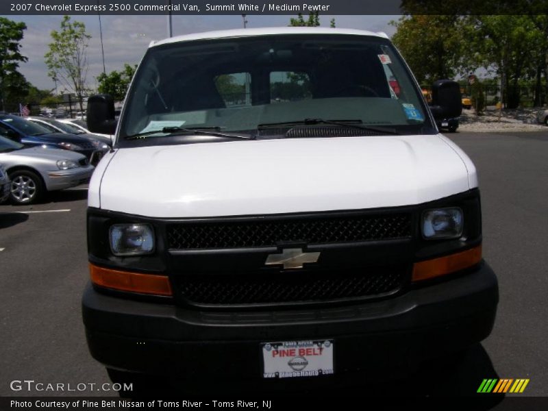Summit White / Medium Pewter 2007 Chevrolet Express 2500 Commercial Van