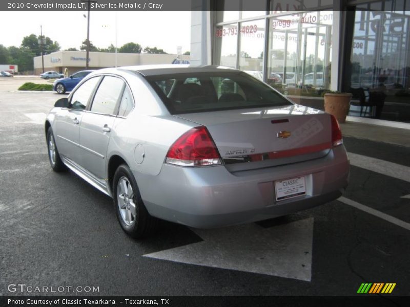 Silver Ice Metallic / Gray 2010 Chevrolet Impala LT