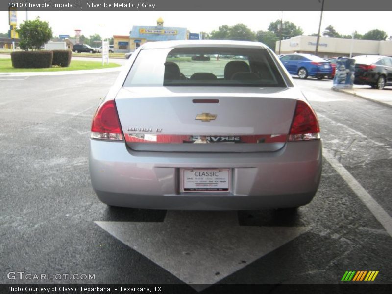 Silver Ice Metallic / Gray 2010 Chevrolet Impala LT
