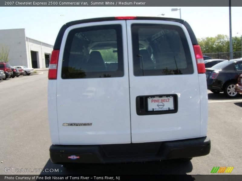 Summit White / Medium Pewter 2007 Chevrolet Express 2500 Commercial Van