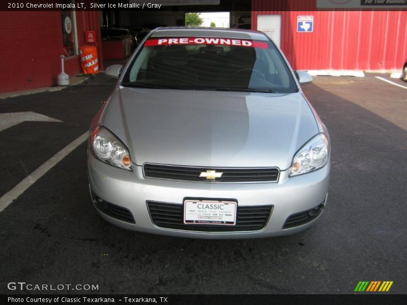 Silver Ice Metallic / Gray 2010 Chevrolet Impala LT