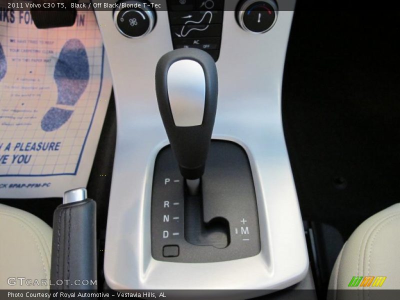  2011 C30 T5 5 Speed Geartronic Automatic Shifter