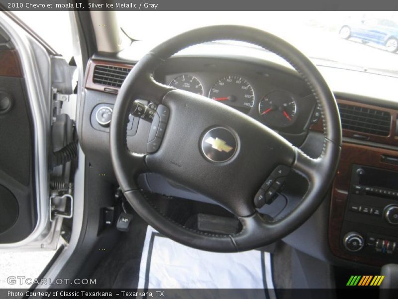 Silver Ice Metallic / Gray 2010 Chevrolet Impala LT
